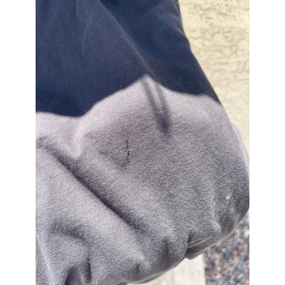 All Saints Black Ruched Midi Dress - Small - Picture 5 of 5